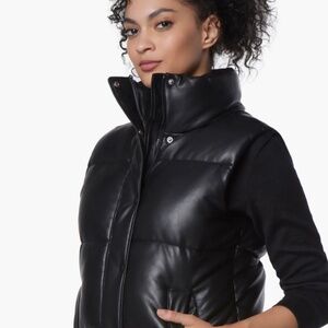 Marc New York Black Puffer Vest